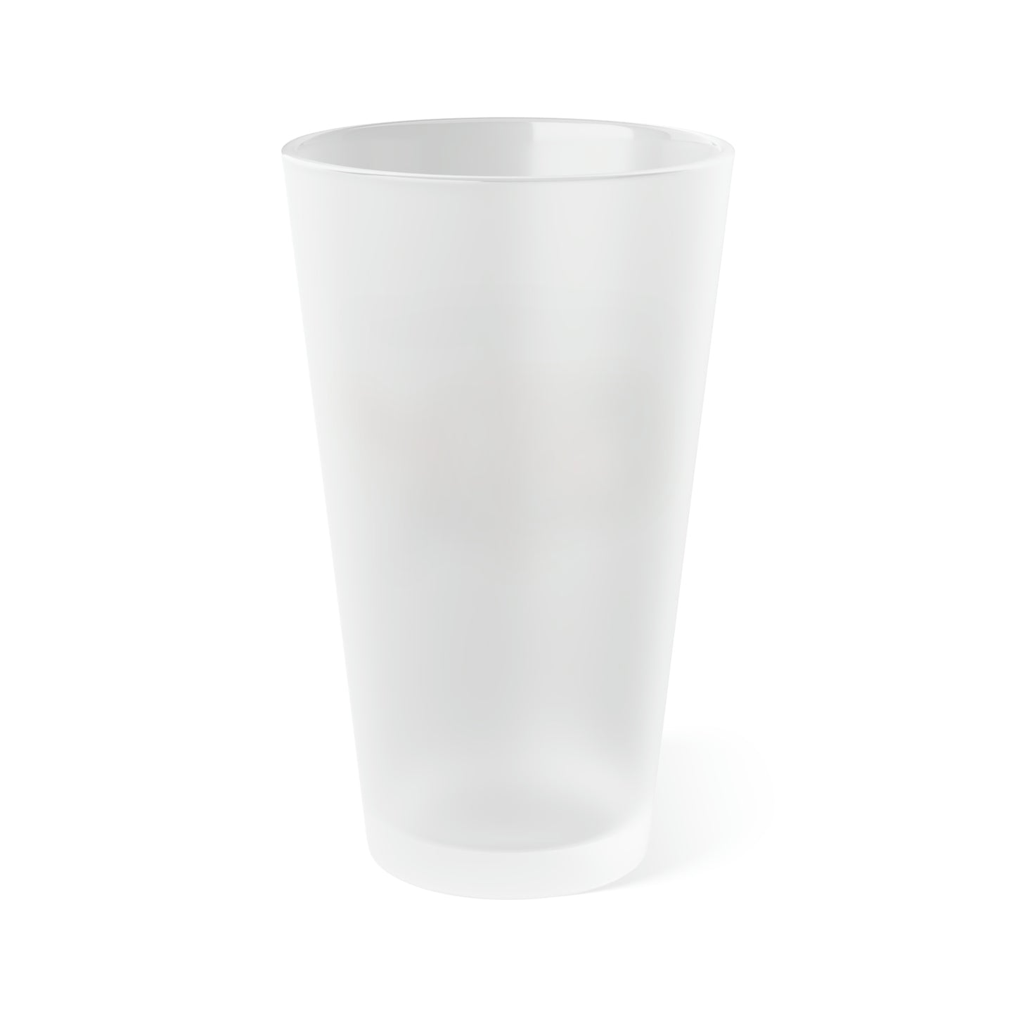 Frosted Pint Glass, 16oz