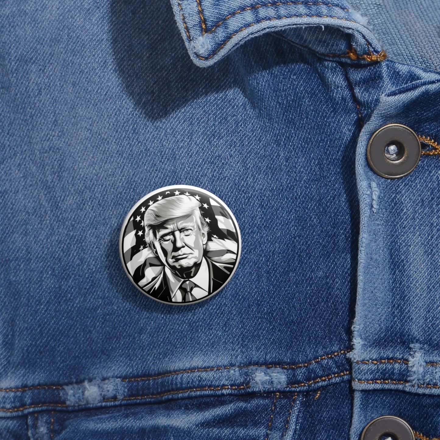 Custom Pin Buttons