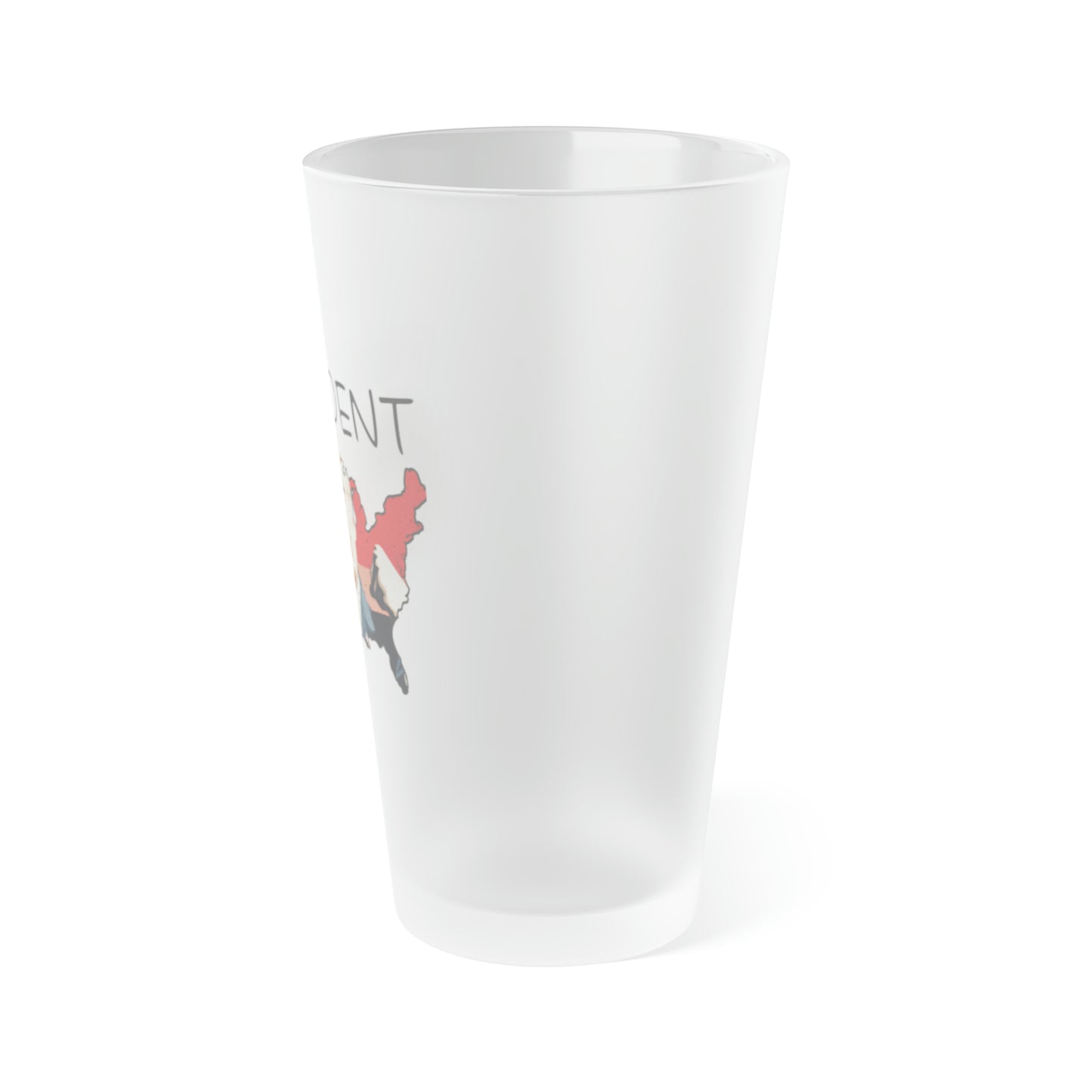 Frosted Pint Glass, 16oz